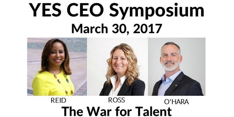 Discussing The War for Talent at YES CEO Symposium